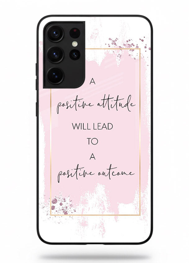 Pink watercolor block artwork printed on Samsung S21 Ultra glass back cover with bright tones.