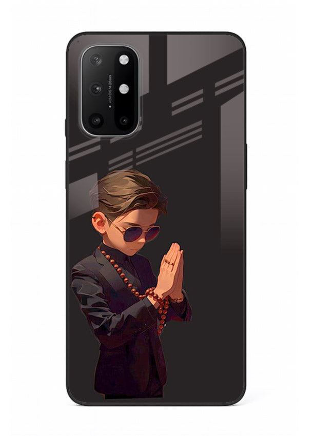 Prayer Boy Shadow reflective silhouette OnePlus 8T glass back cover