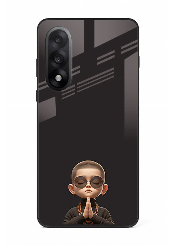 Prayer Hands Boy reflective artwork OnePlus Nord 5 glass back cover