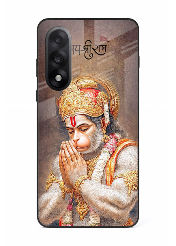 Lord Ram praying devotional art OnePlus Nord 5 glass bold spiritual case