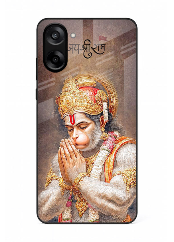 Lord Ram praying devotional art OnePlus Nord CE5 glass bold spiritual case