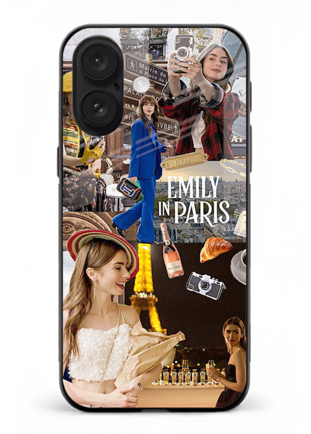 Industrial mechanical core artwork on tempered glass iPhone 17 back cover