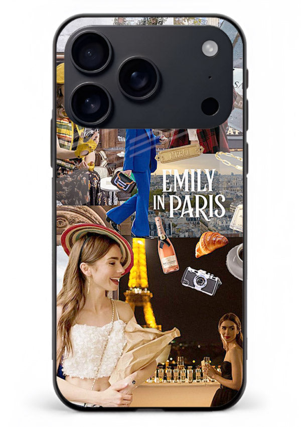 Industrial mechanical core artwork on tempered glass iPhone 17 Pro back cover
