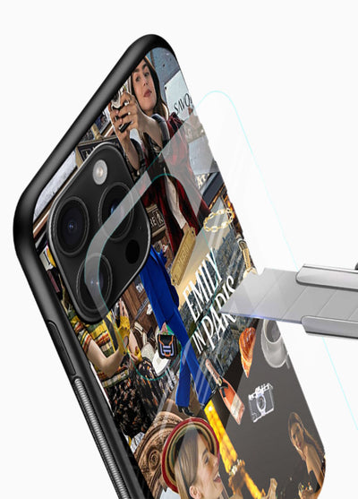 Industrial mechanical core artwork on tempered glass mobile back cover - 4