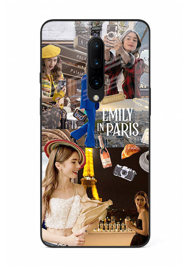 Industrial mechanical core artwork on tempered glass OnePlus 7 Pro back cover