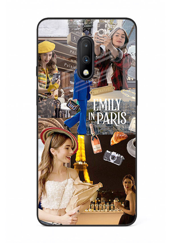 Industrial mechanical core artwork on tempered glass OnePlus 7 back cover