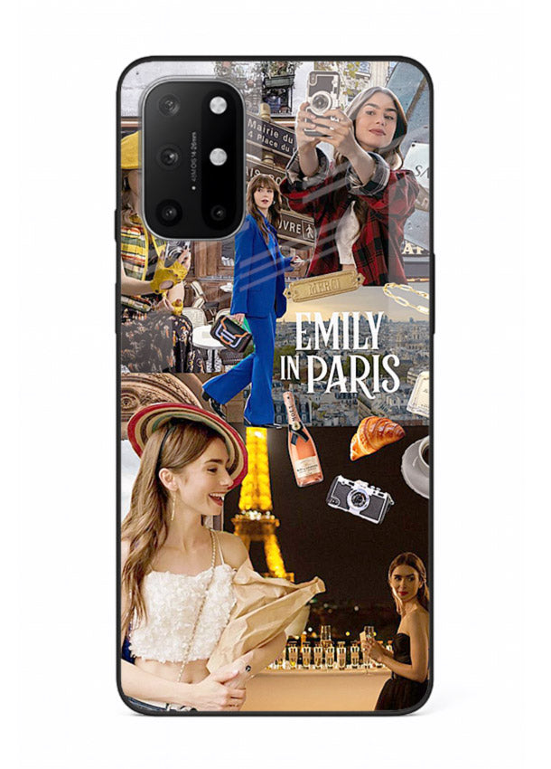 Industrial mechanical core artwork on tempered glass OnePlus 8T back cover