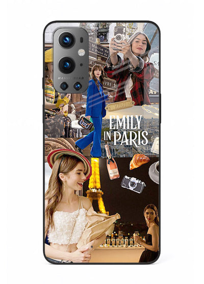 Industrial mechanical core artwork on tempered glass OnePlus 9 back cover