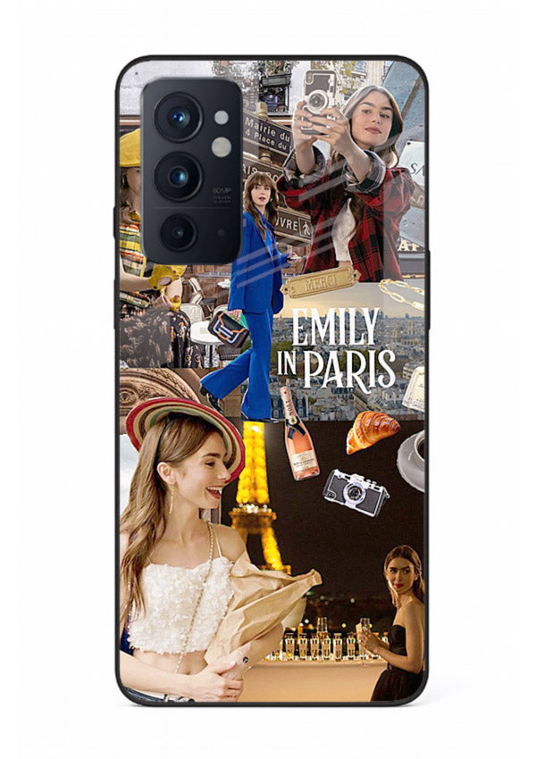 Industrial mechanical core artwork on tempered glass OnePlus 9RT back cover
