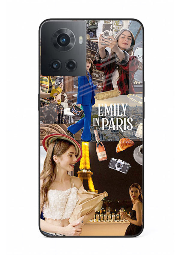 Industrial mechanical core artwork on tempered glass OnePlus 10R back cover