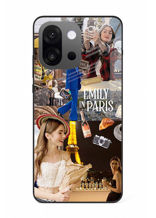 Industrial mechanical core artwork on tempered glass OnePlus 13s back cover