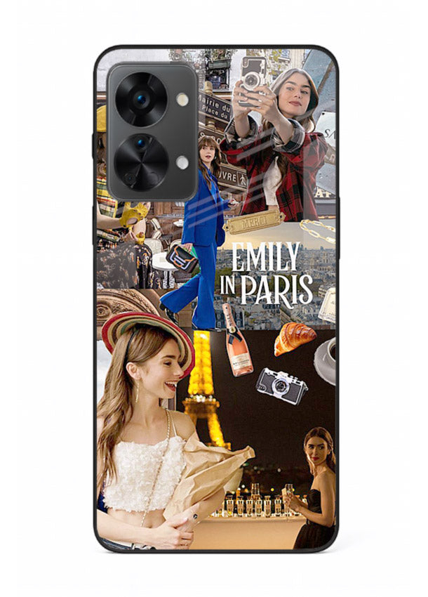 Industrial mechanical core artwork on tempered glass OnePlus Nord 2T back cover
