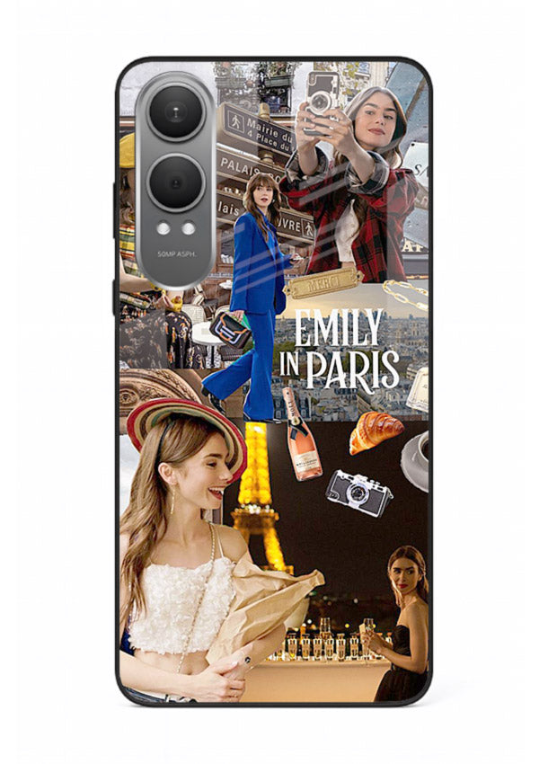 Industrial mechanical core artwork on tempered glass OnePlus Nord CE4 Lite back cover