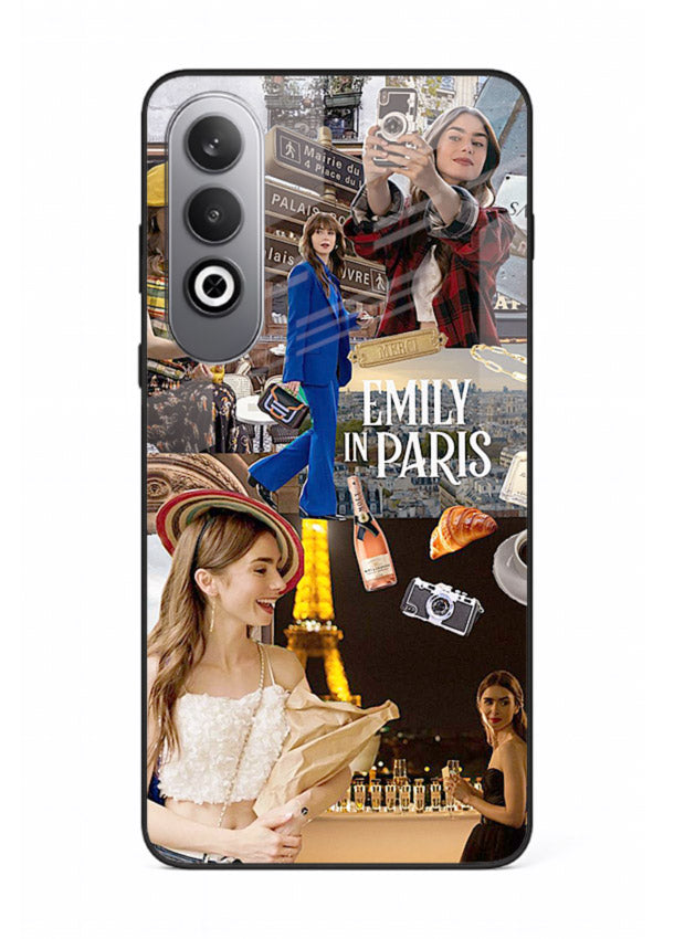 Industrial mechanical core artwork on tempered glass OnePlus Nord CE4 back cover