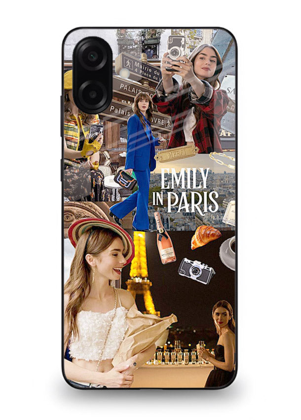 Industrial mechanical core artwork on tempered glass Samsung M13 5G back cover