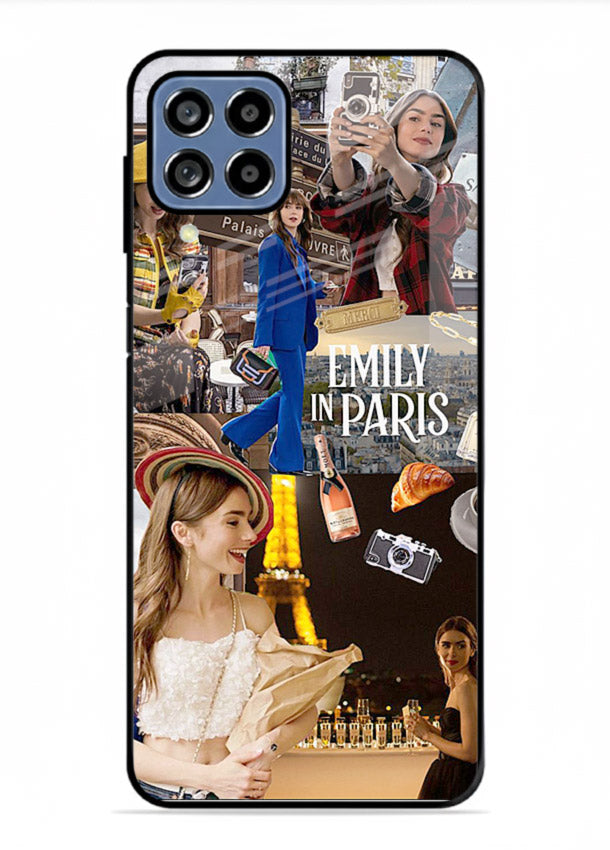 Industrial mechanical core artwork on tempered glass Samsung F12 5G back cover