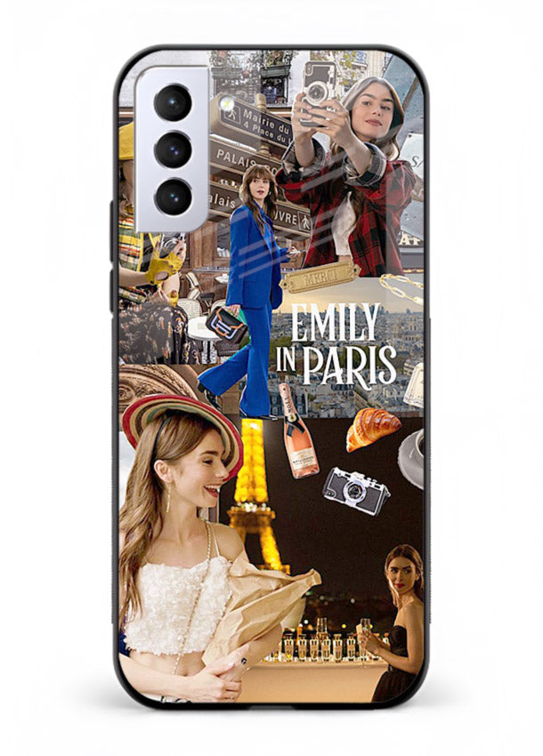 Industrial mechanical core artwork on tempered glass Samsung S22 Plus back cover