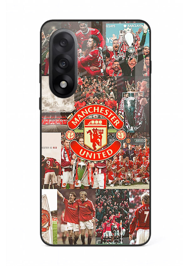 Football team montage printed on premium tempered glass OnePlus Nord 5 back cover