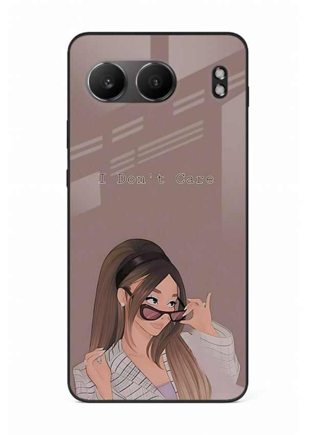 Shades Girl Pose stylish portrait OnePlus Nord 4 glass back cover