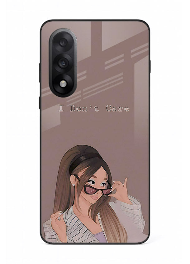 Shades Girl Pose stylish portrait OnePlus Nord 5 glass back cover