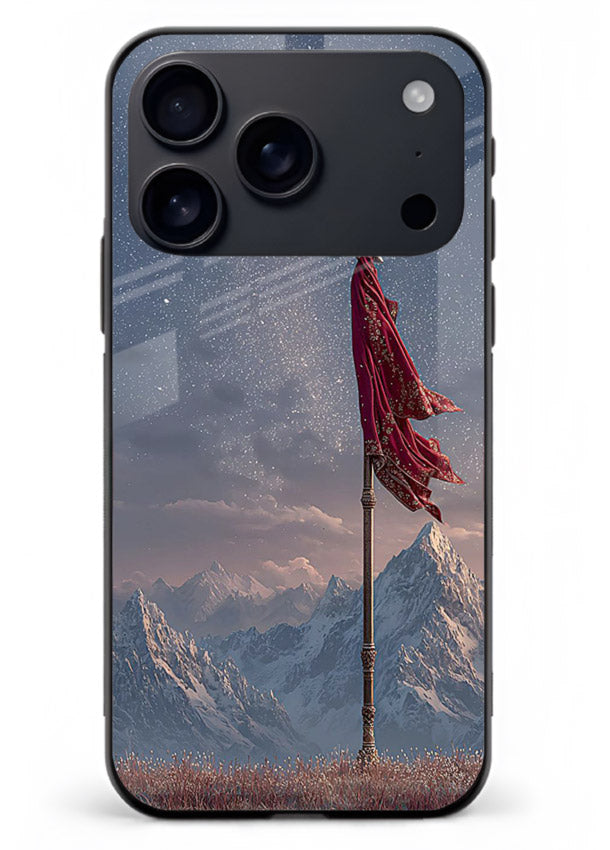 Shiva mountain trishul powerful theme iphone 18 pro max glass bold devotional case