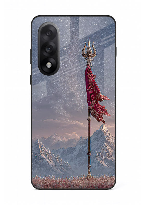 Shiva mountain trishul powerful theme OnePlus Nord 5 glass bold devotional case