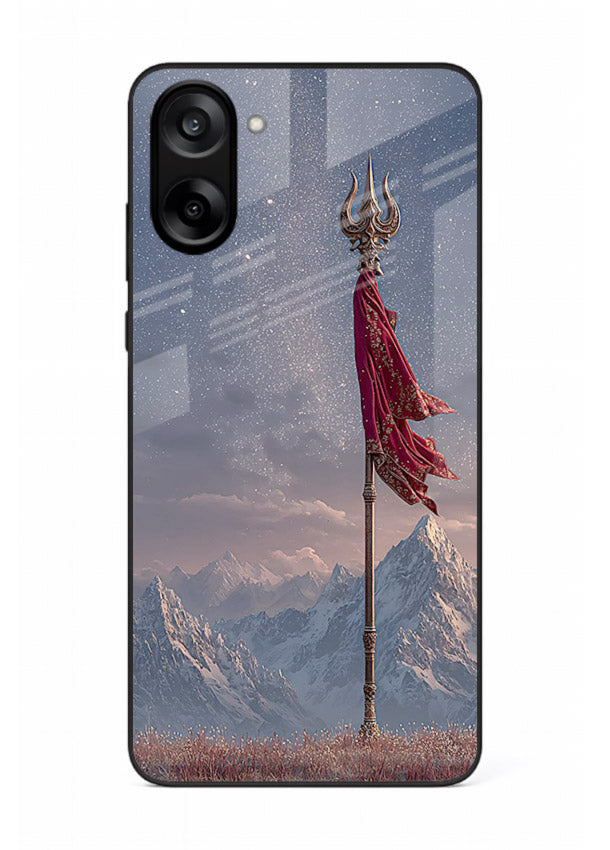 Shiva mountain trishul powerful theme OnePlus Nord CE5 glass bold devotional case