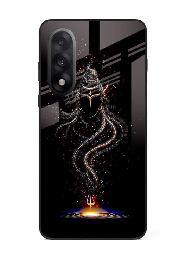 Shiva smoke form mystic art OnePlus Nord 5 glass spiritual dark theme case