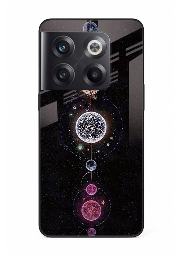Solar chakra mandala cosmic art OnePlus 10T glass meditation spiritual case