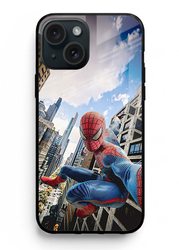 Spider Man in Action cover for Apple iPhone 14 Plus