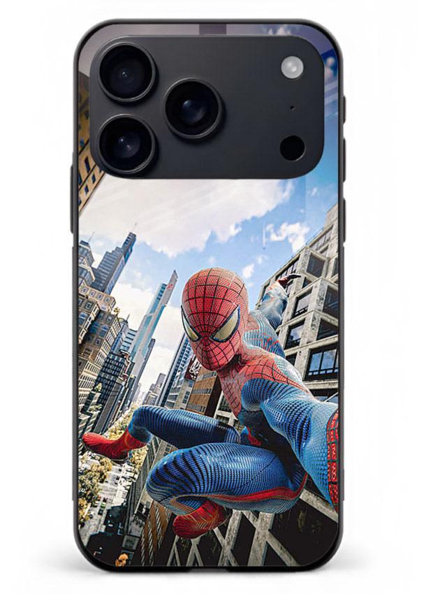 Spider Man in Action cover for Apple iPhone 18 Pro Max