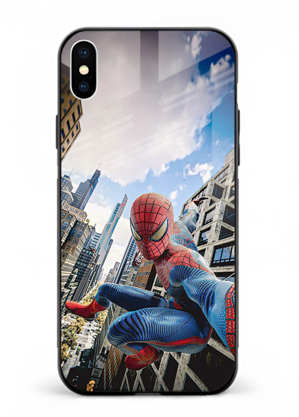 Spider Man in Action cover for Apple iPhone XS Max