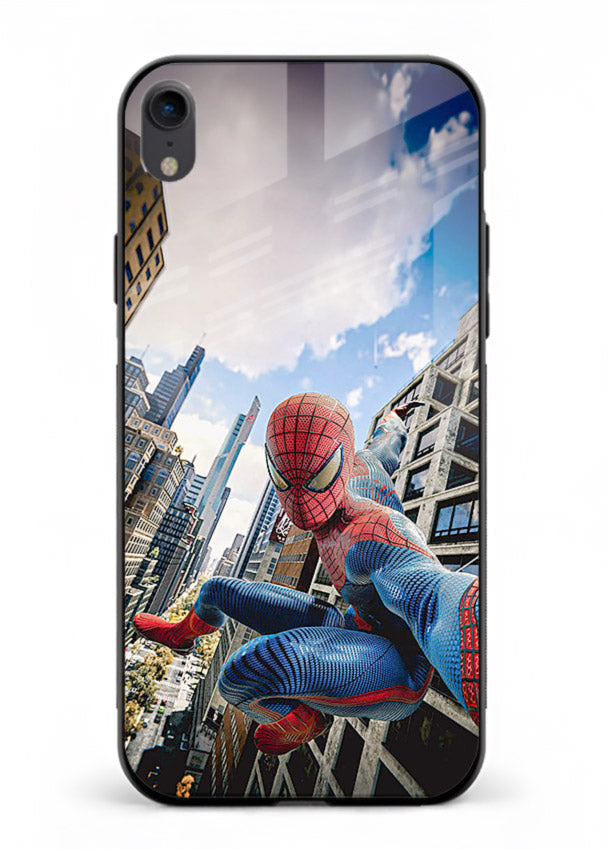 Spider Man in Action cover for Apple iPhone XR
