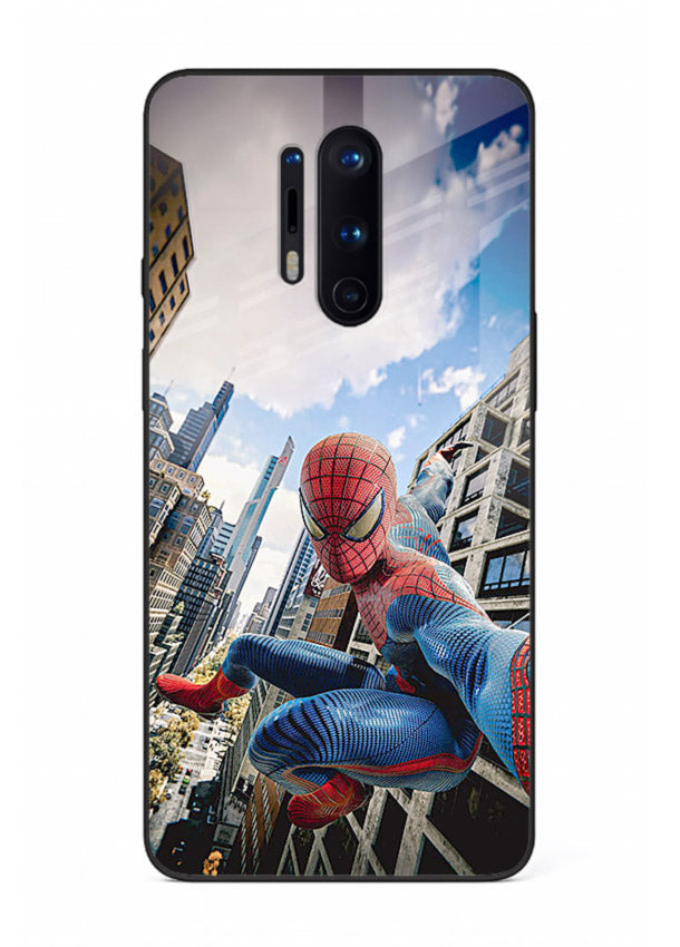 Spider Man in Action cover for OnePlus 8 Pro