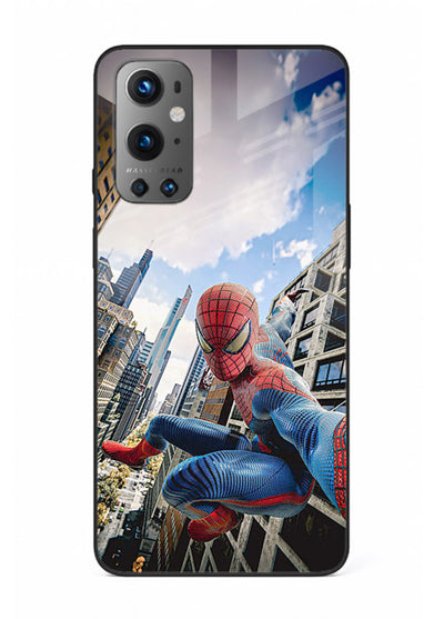 Spider Man in Action cover for OnePlus 9