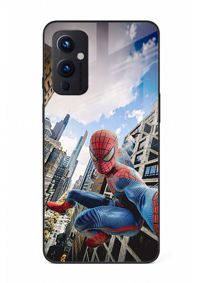 Spider Man in Action cover for OnePlus 9 Pro