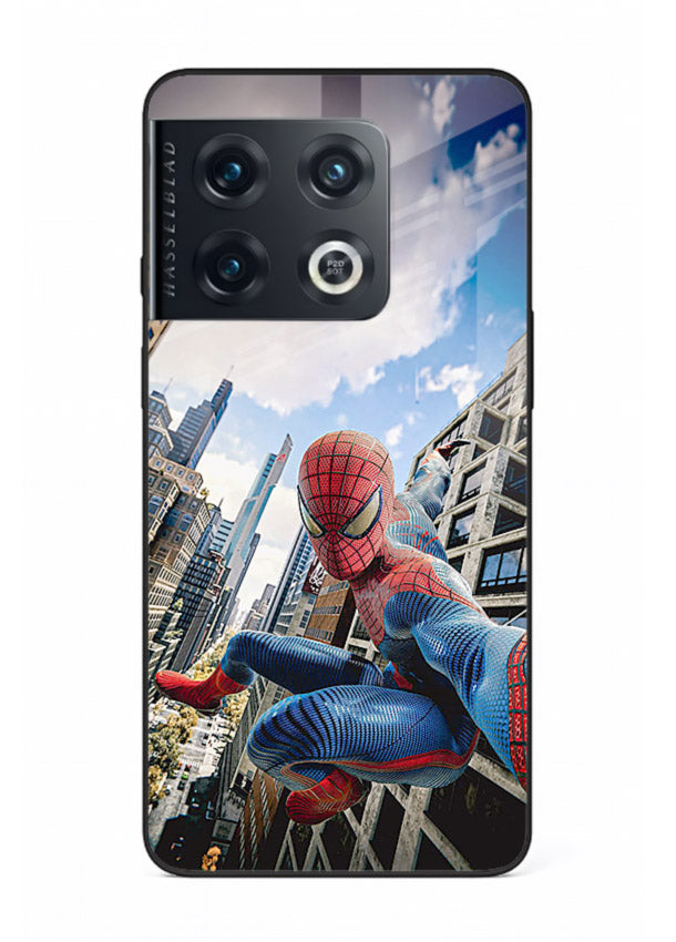 Spider Man in Action cover for OnePlus 10 Pro