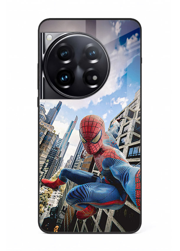 Spider Man in Action cover for OnePlus 12