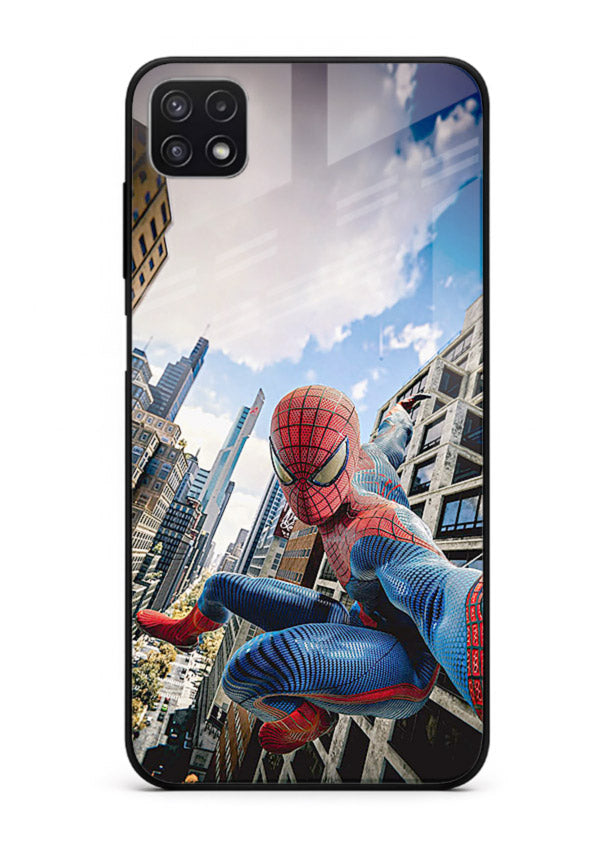 Spider Man in Action cover for Samsung A22 5G