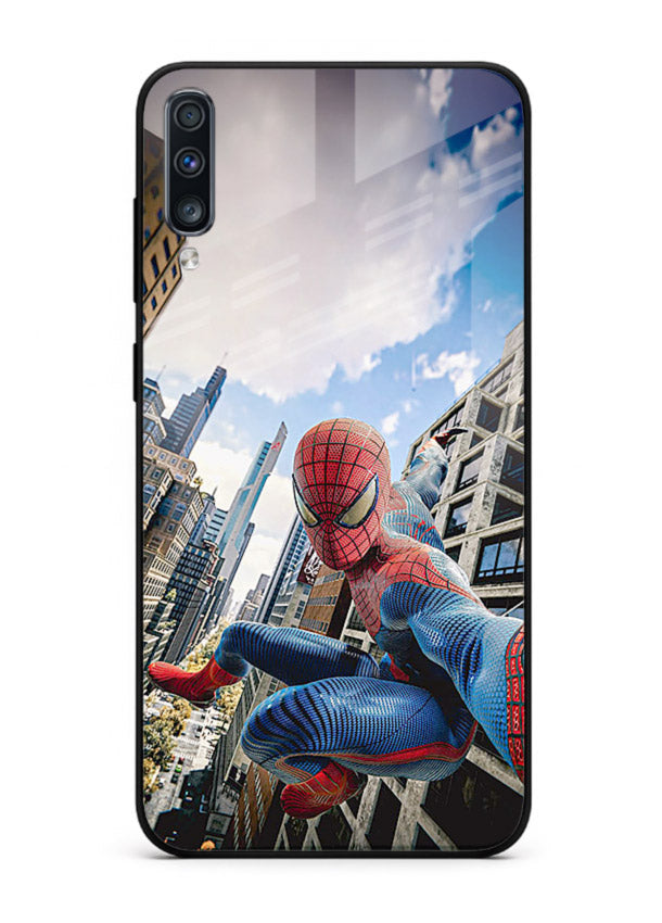 Spider Man in Action cover for Samsung A50