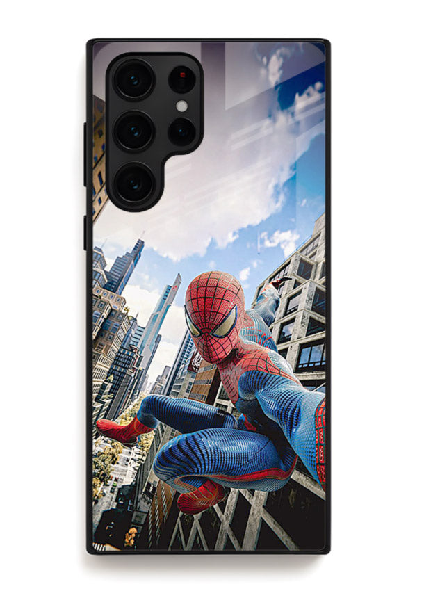 Spider Man in Action cover for Samsung S23 Ultra
