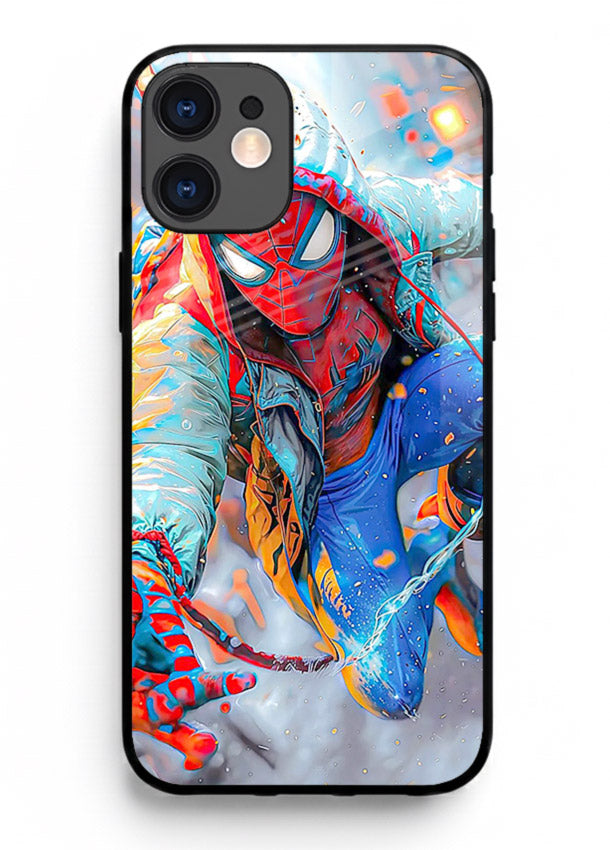 Spider-Man Multiverse Glow cover for Apple iPhone 12