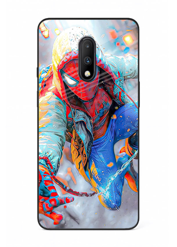 Spider-Man Multiverse Glow cover for OnePlus 7
