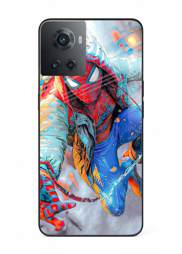 Spider-Man Multiverse Glow cover for OnePlus 10R