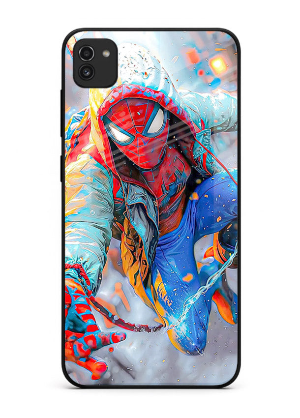 Spider-Man Multiverse Glow cover for Samsung A03