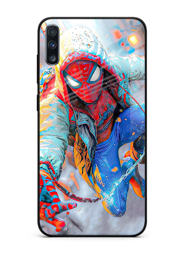 Spider-Man Multiverse Glow cover for Samsung A50