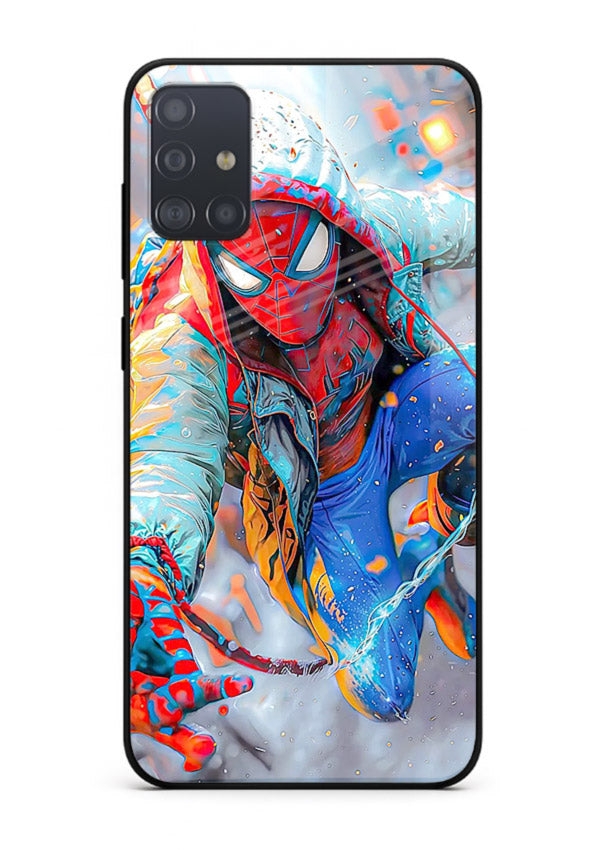 Spider-Man Multiverse Glow cover for Samsung A51