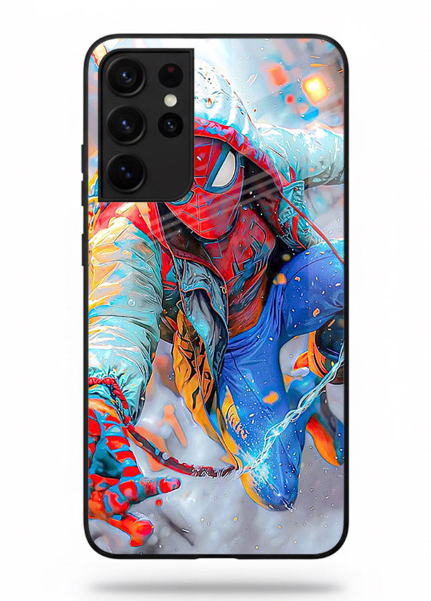 Spider-Man Multiverse Glow cover for Samsung S21 Ultra