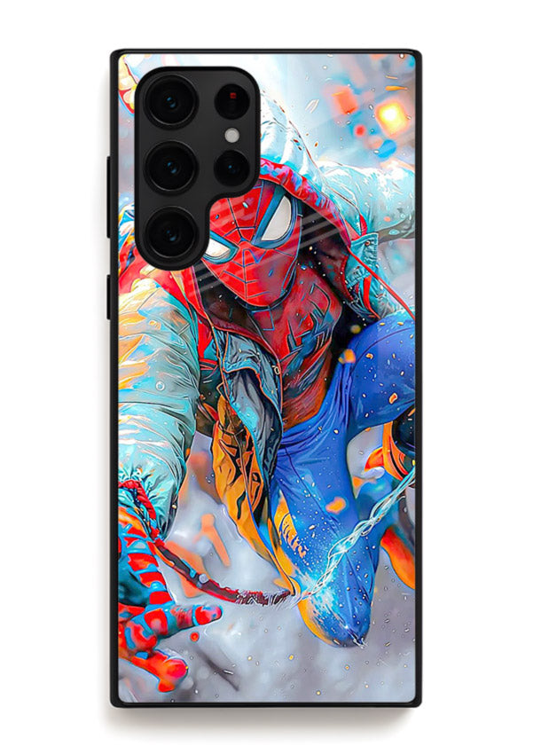 Spider-Man Multiverse Glow cover for Samsung S22 Ultra