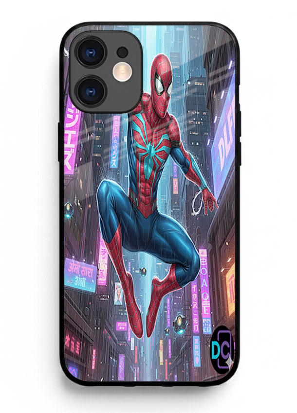 Spider-Man Neon Swing cover for Apple iPhone 11